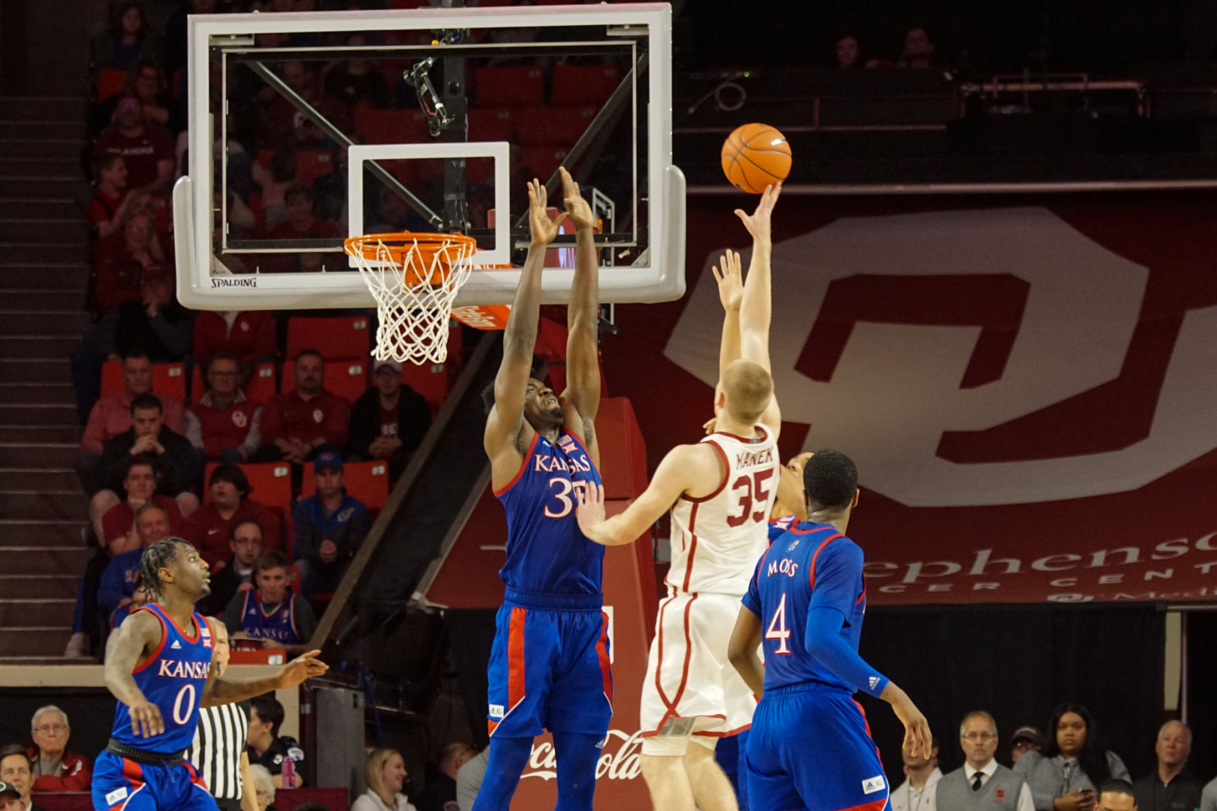 Brady Manek shoots